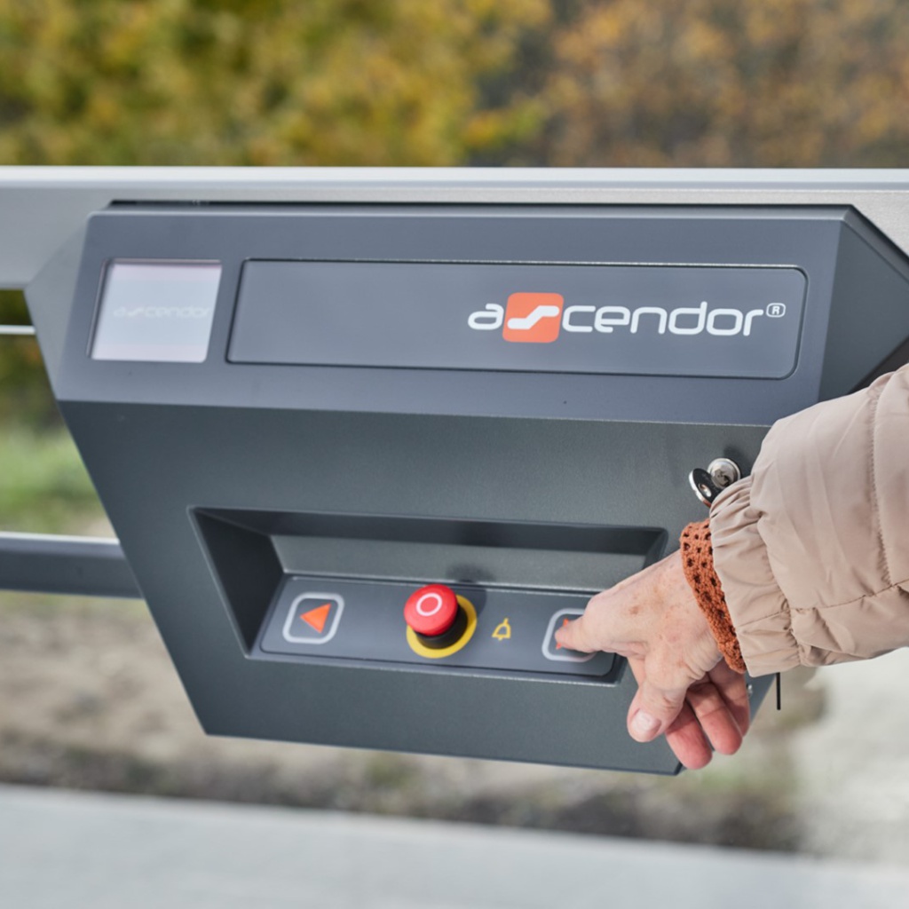 Plattformlift einfache Bedienung