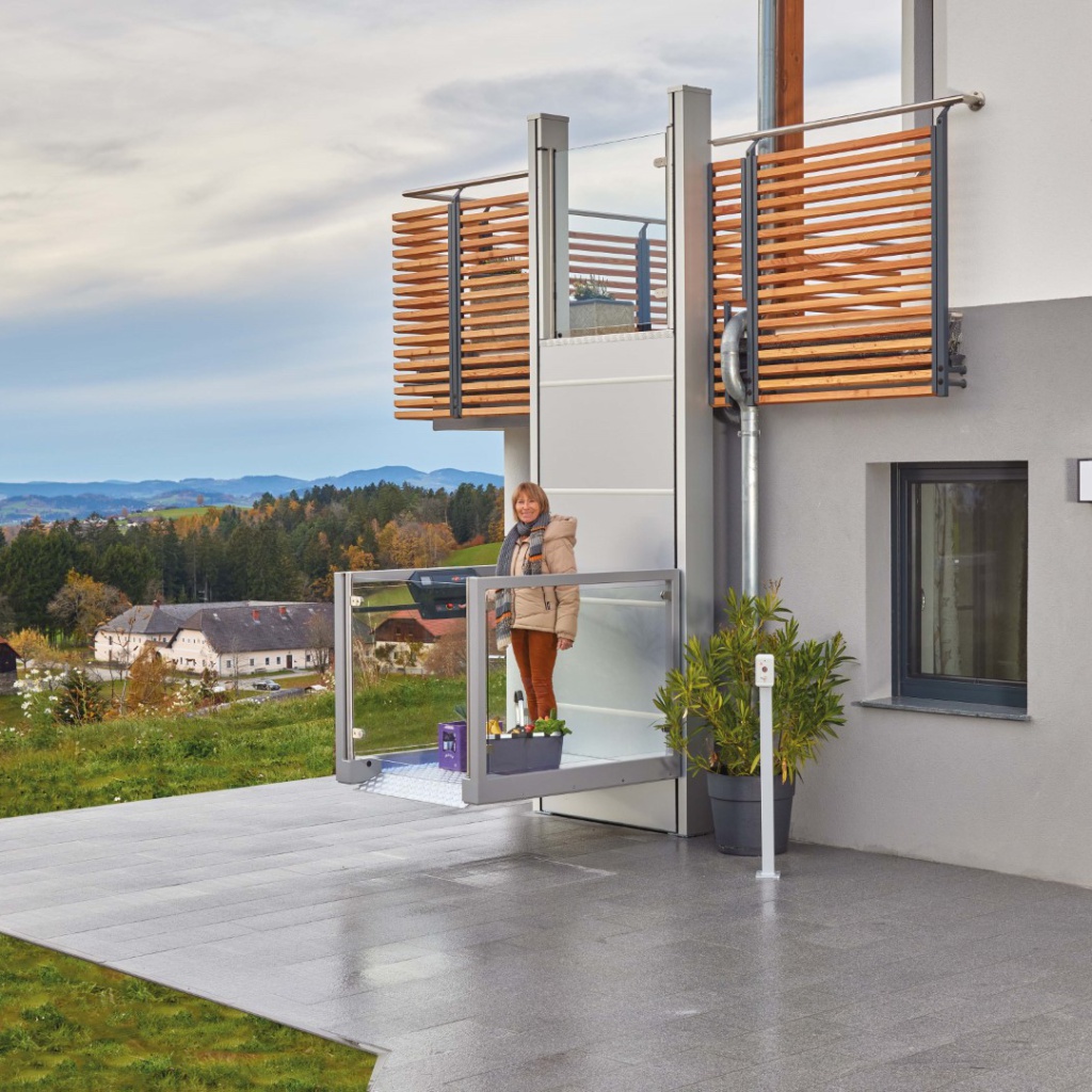 Senkrechtlift für Einkäufe und Lasten